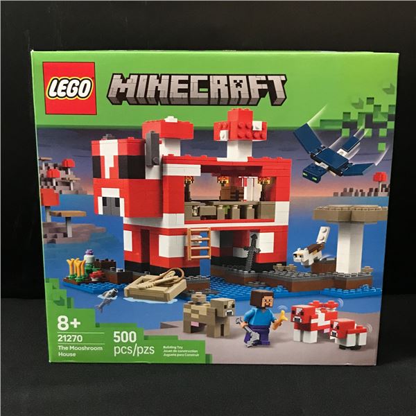 LEGO MINECRAFT #21270 THE MUSHROOM HOUSE SEALED IN ORIGINAL PACKAGING