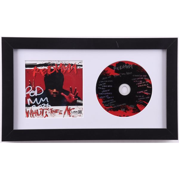 REDMAN CD SLEEVE PRESENTATION PIECE - JSA COA