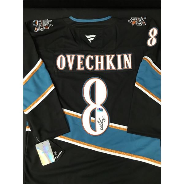 ALEXANDER OVECHKIN SIGNED WASHINGTON CAPITALS CUSTOM JERSEY - ELITE SPORTS COA