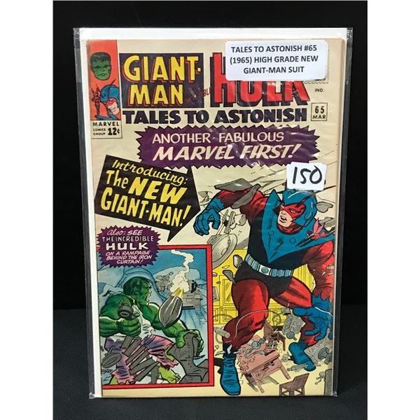 TALES TO ASTONISH #65 (1965) NEW GIANT MAN SUIT - MARVEL COMICS