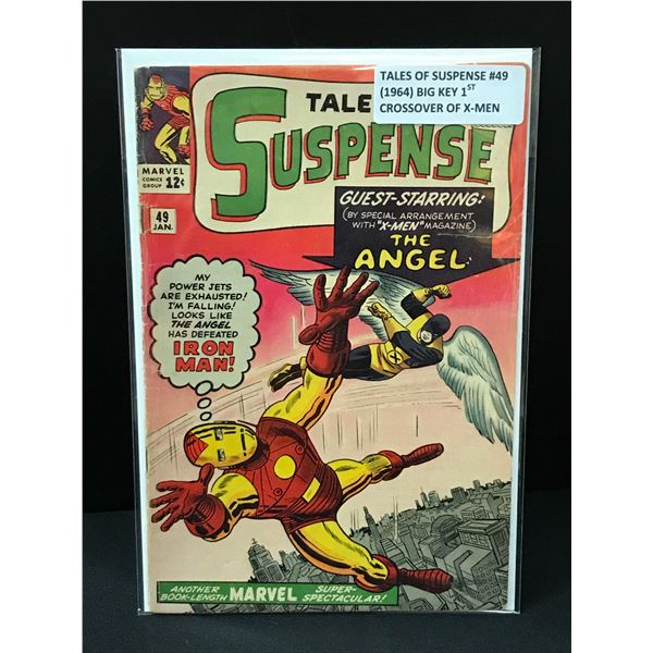 TALES OF SUSPENSE #49 (1964) 1ST CROSSOVER OF X-MEN - MARVEL COMICS