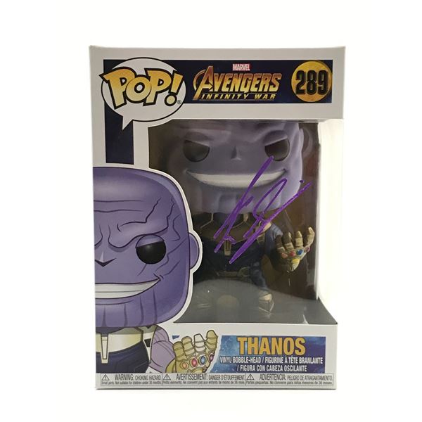 JOSH BROLIN SIGNED THANOS FUNKO POP - KB COA