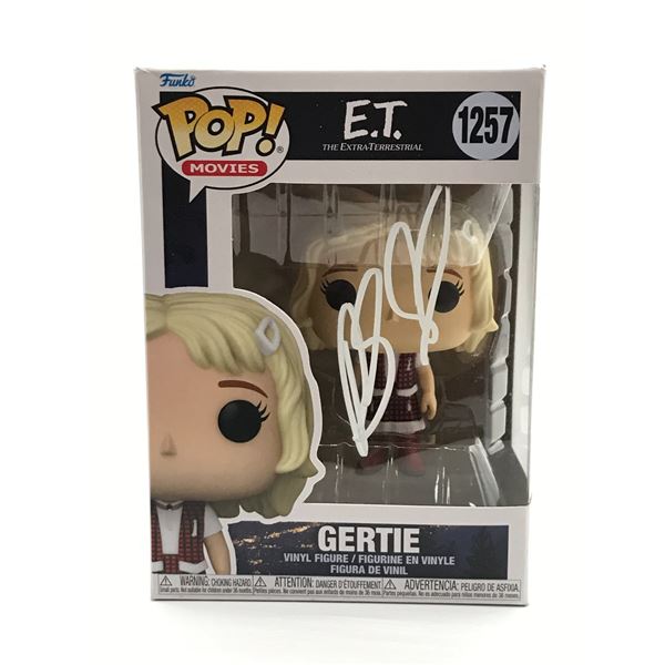 DREW BARRYMORE SIGNED GERTIE E.T FUNKO POP - KB COA