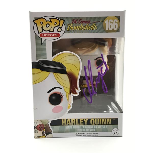 MARGOT ROBBIE SIGNED HARLEY QUINN FUNKO POP - KB COA