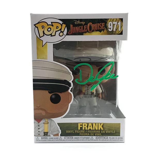 DWAYNE JOHNSON SIGNED FRANK FUNKO POP - KB COA