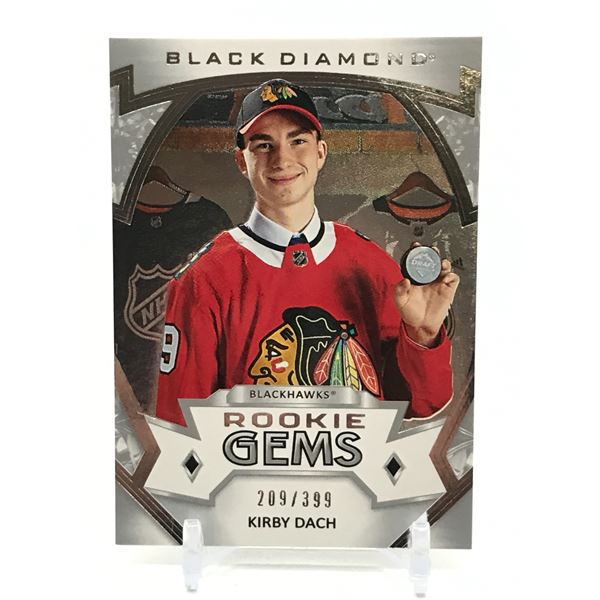 2019-20 UPPER DECK BLACK DIAMOND NOP.GRKD KIRBY DACH ROOKIE GEMS 209/399
