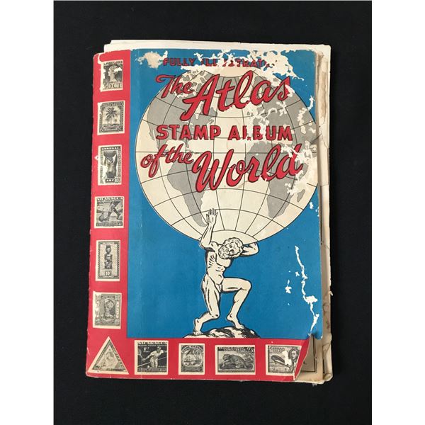 STAMP BOOK WITH MANY RARE AND HARD TO FIND STAMPS