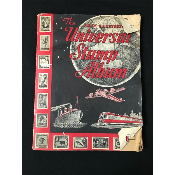 STAMP BOOK WITH MANY RARE AND HARD TO FIND STAMPS