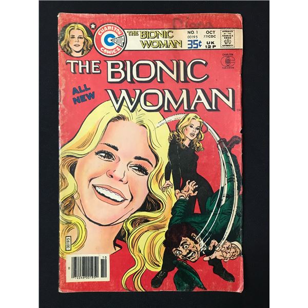 THE BIONIC WOMAN #1 - CHARLTON COMICS