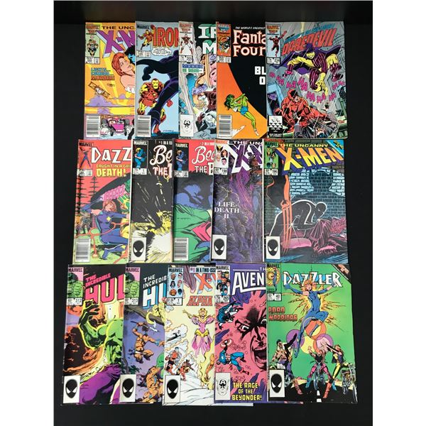 LOT OF 15 MIXED TITLE COMICS - MARVEL COMICS