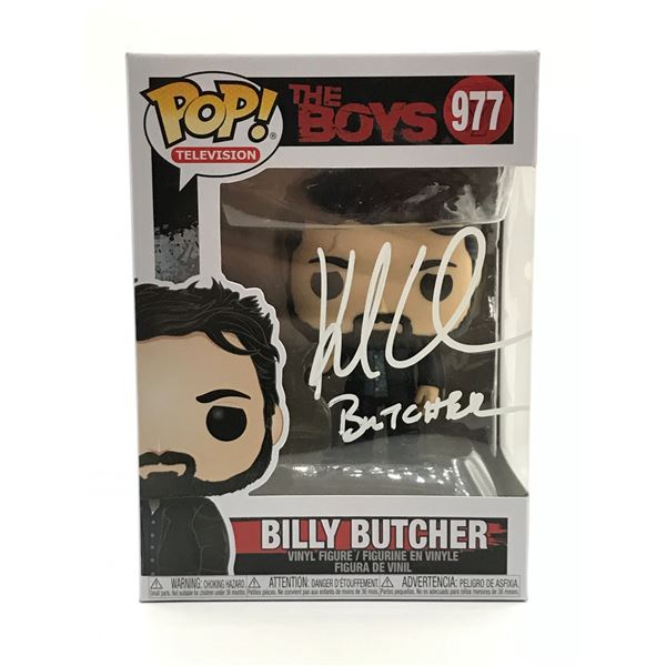 KARL URBAN SIGNED BILLY BUTCHER FUNKO POP - WWOC COA