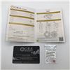 Image 1 : 1CT MOISSANITE ROUND BRILLIANT GARNET WITH GRA REPORT