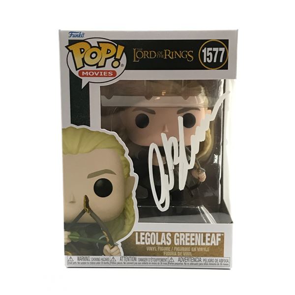 ORLANDO BLOOM SIGNED LEGOLAS LORD OF THE RINGS FUNKO POP - WWOC COA