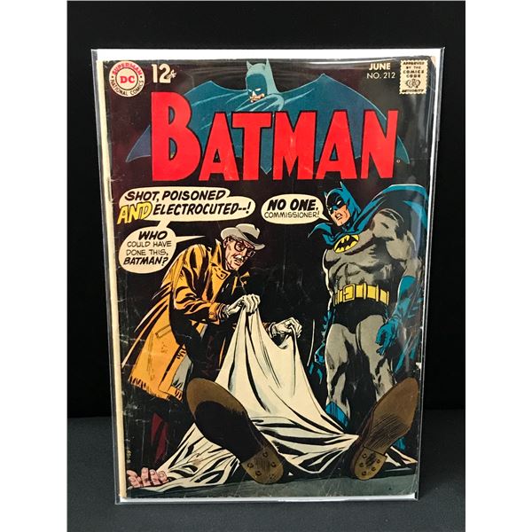 BATMAN #212 - DC COMICS