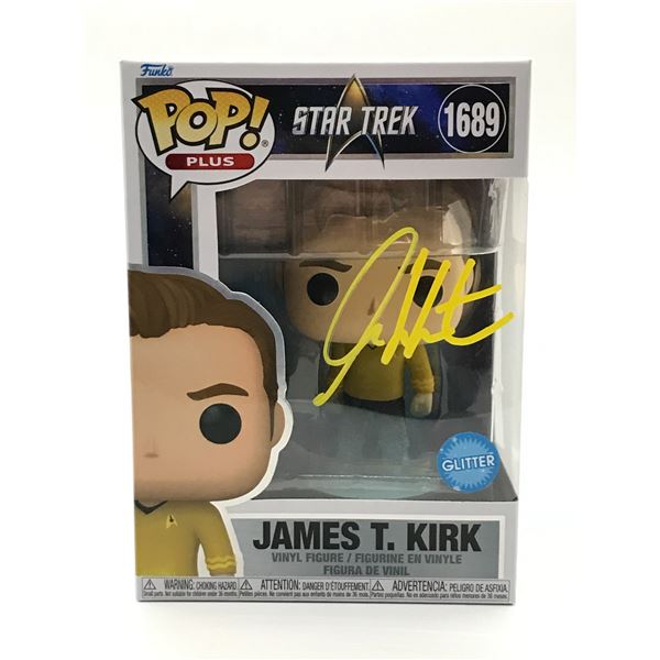 WILLIAM SHATNER SIGNED JAMES T. KIRK STAR TREK FUNKO POP - WWOC COA