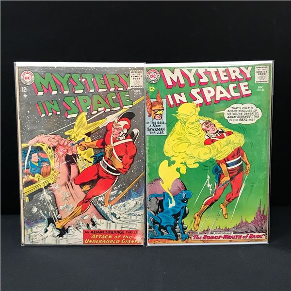 LOT OF 2 MYSTERY IN SPACE COMICS #86 & #88 - DC COMICS