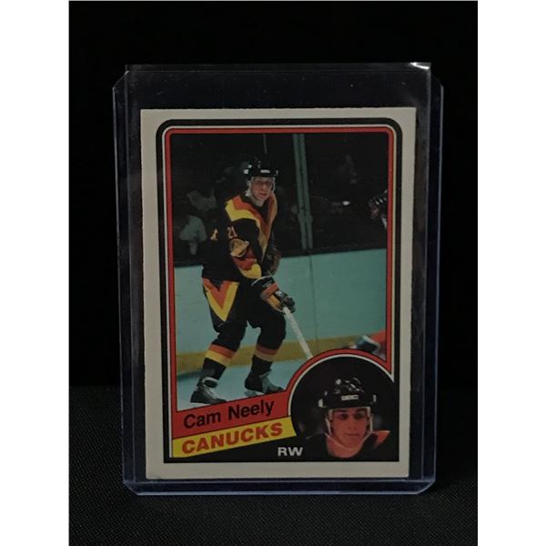 1984 OPC CAM NEELY HOCKEY ROOKIE CARD CARD