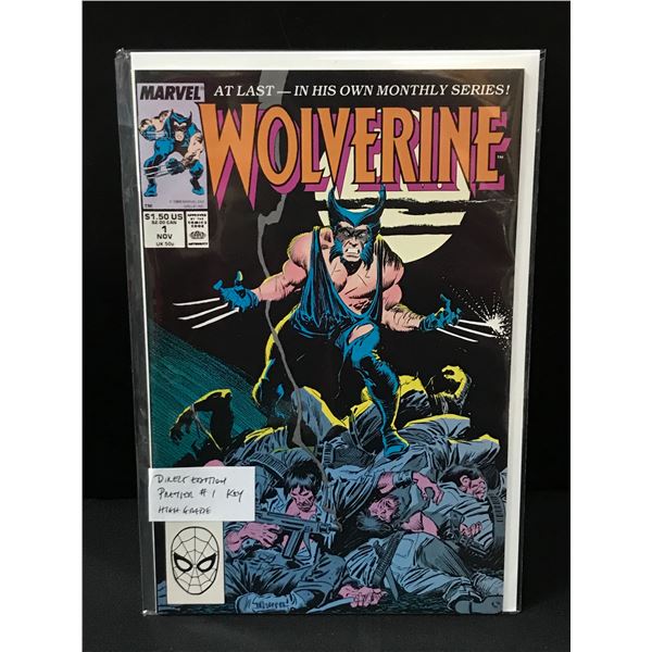 WOLVERINE #1 DIRECT EDITION - MARVEL COMICS
