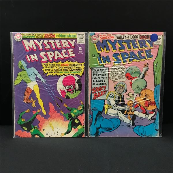 MYSTERY INTO SPACE #101 & #104 - DC COMICS