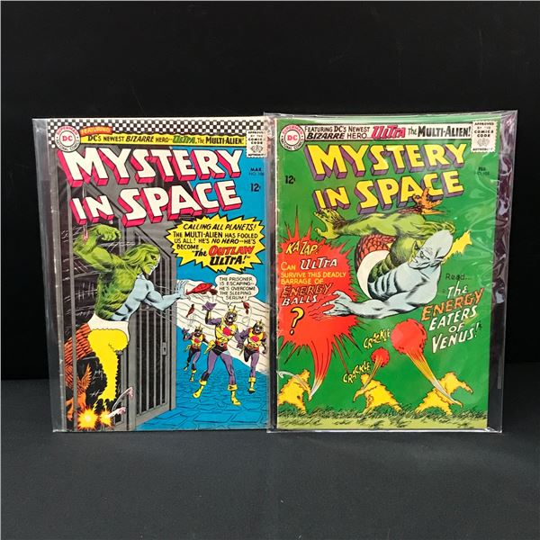 LOT OF 2 MYSTERY INTO SPACE #105-106 - DC COMICS