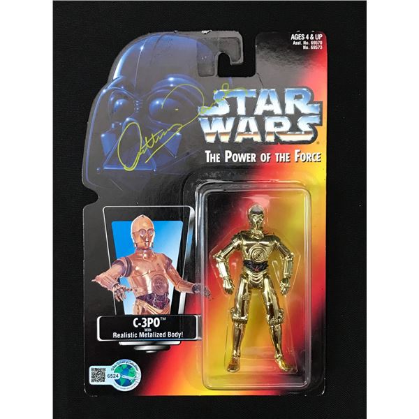 ANTHONY DANIELS SIGNED C3P0 ACTION FIGURE - WWOC COA