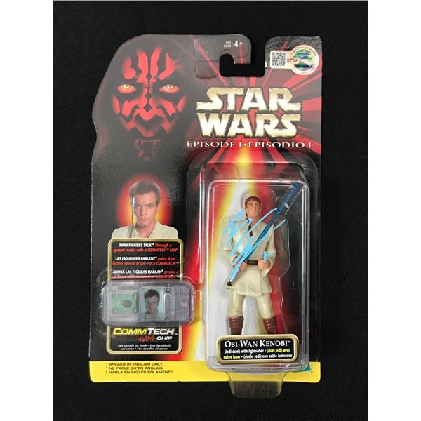 EWAN MCGREGOR SIGNED OBI-WAN KENOBI ACTION FIGURE - WWOC COA