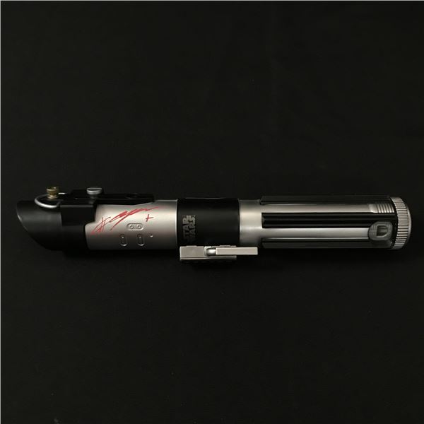 HAYDEN CHRISTENSEN SIGNED LIGHTSABER - WWOC COA
