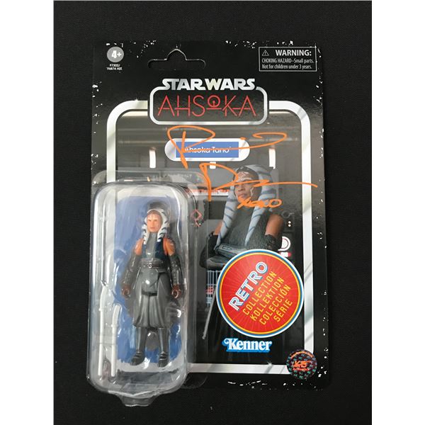 ROSARIO DAWSON SIGNED AHSOKA ACTION FIGURE - KB COA