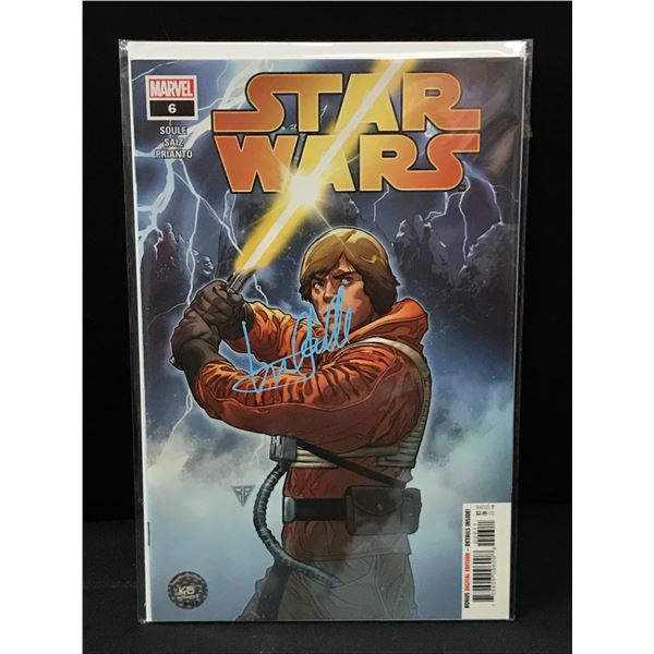 MARK HAMILL SIGNED STAR WARS COMIC - KB COA