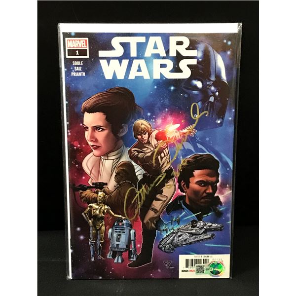 ANTHONY DANIELS SIGNED STAR WARS COMIC - WWOC COA