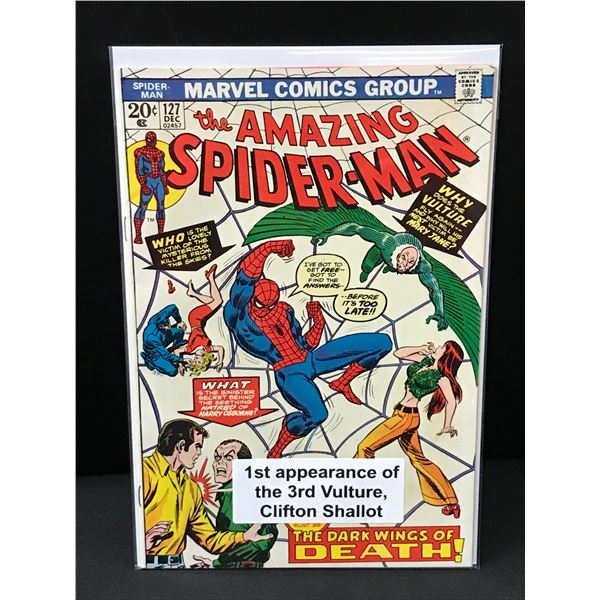 THE AMAZING SPIDERMAN #127 1ST APP OF THE 3RD VULTURE CLIFTON SHALLOT - MARVEL COMICS