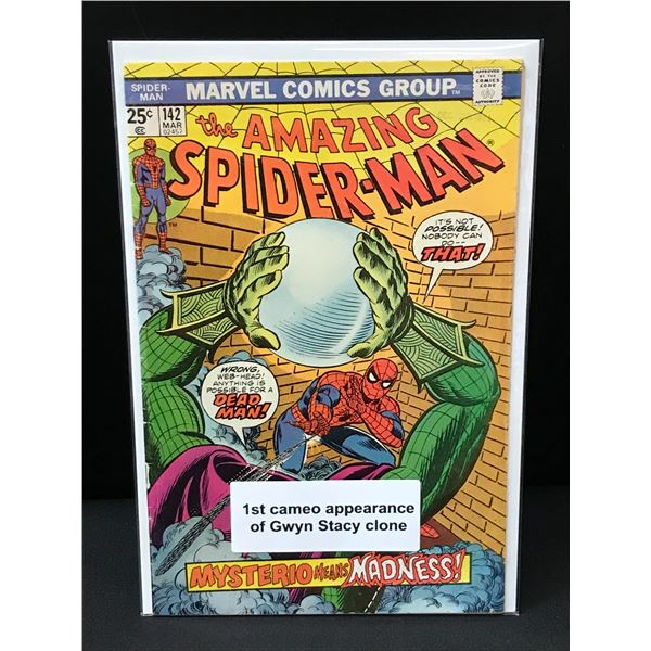 THE AMAZING SPIDERMAN #142 1ST APP OF GWYN STACY CLONE - MARVEL COMICS