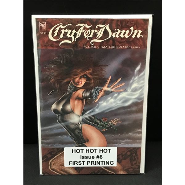 CRY FOR DAWN #6 1ST PRINTING