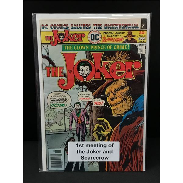 THE JOKER #8 1ST MEETING OF THE JOKER AND SCARECROW - DC COMICS