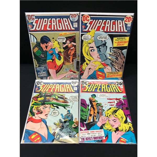 LOT OF 4 SUPERGIRL COMICS - DC COMICS