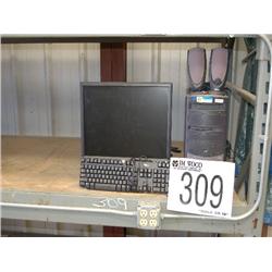 COMPUTER AND MONITOR