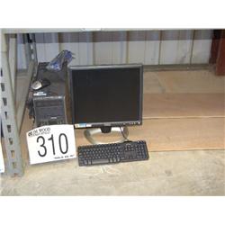 COMPUTER AND MONITOR