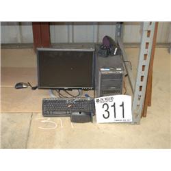 COMPUTER AND MONITOR