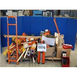 MISC SURVEY EQUIPMENT AND CONCRETE TEST EQUIPMENT
