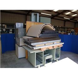 DESKS, TABLE, STORAGE CABINET AND MISC OFFICE FURNITURE