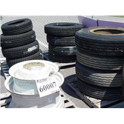 LOT TIRES/RIMS