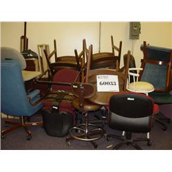 FILE CABINETS/MISC. CHAIRS