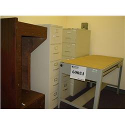 FILE CABINETS/ TABLE/ DESK