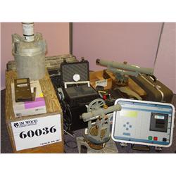 LEVEL/PRINTER/MISC GUAGES/AIR ENTRAINMENT METERS/TRANSIT/ WEIGH IN MOTION SYSTEMS