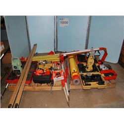ELECTRONIC SURVEY TOTAL STATIONS /MISC. SURVEY EQUIPMENT, TRANSIT