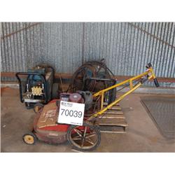 ROTARY MOWER/ PRESSURE WASHERS