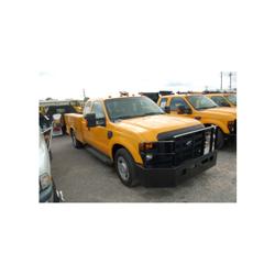 2008 FORD F350 EXTENDED CAB SERVICE TRUCK