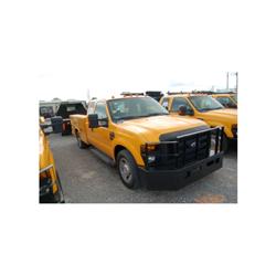 2008 FORD F350 EXTENDED CAB SERVICE TRUCK