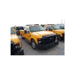 2008 FORD F350 EXTENDED CAB SERVICE TRUCK