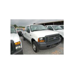 2006 FORD F250 EXTENDED CAB 4X4 PICKUP